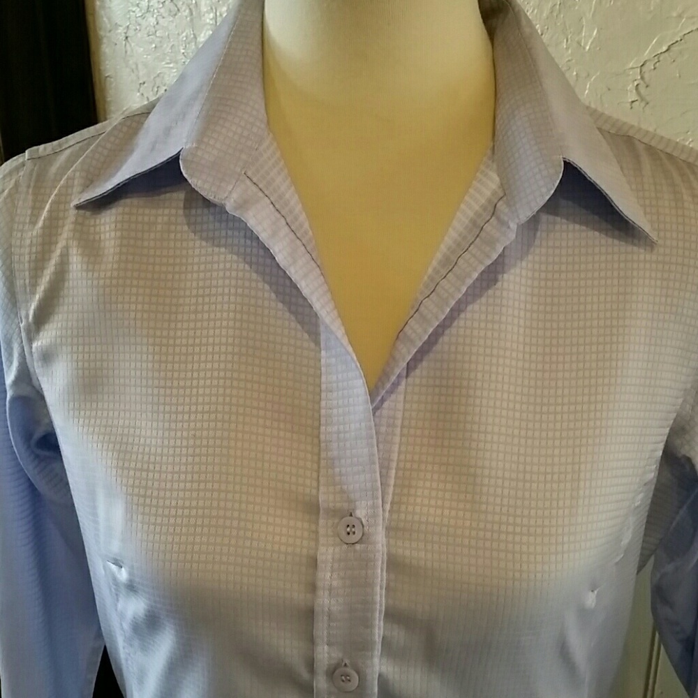 *NORTH END* SPORT BLUE BLOUSE - Picture 4 of 6